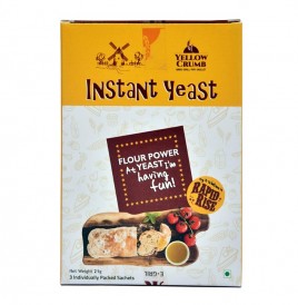 Yellow Crumb Instant Yeast   Pack  21 grams